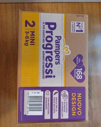 pannolini - taglia 2 - Pampers progressi mini  