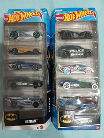 LOTTO X2 HOT WHEELS 🔥 X5 PACK 🔥 BATMAN NUOVE