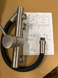 Miscelatore Termostatico Doccia in Acciaio Inox