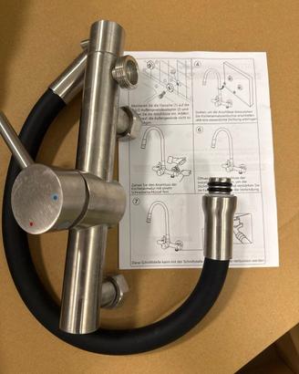 Miscelatore Termostatico Doccia in Acciaio Inox