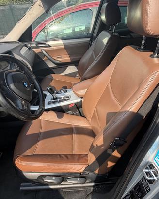 sedili interni riscaldati in pelle bmw x3 F25