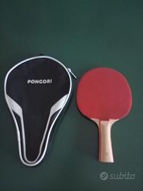 Racchetta ping pong Artengo+custodia Pongori