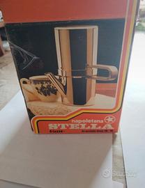 Caffettiera napoletana 6 tazze acciaio inox 18/10 