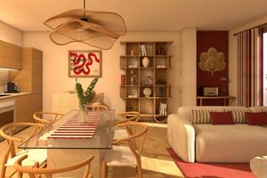 Appartamento di 70 m² con 2 locali a Bordighera