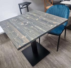 TAVOLO ABETE LEGNO RISTORANTE PIZZERIA PUB BAR 