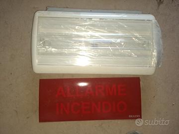 luce antincendio 