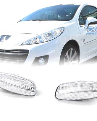 FRECCIE SPECCHIO PER PEUGEOT CITROEN LED BIANCO