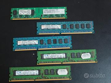 10Gb RAM DDR3 2x8Gb 2Gb X 5 