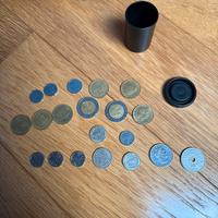 lire monete italiane piu un kroner