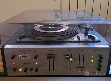 Giradischi Vintage Hi-Fi DUAL 1215 + Amplificatore