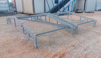 Capannone - struttura metallica su ruote 4100x7200