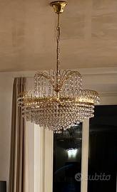 Lampadario con swarovski