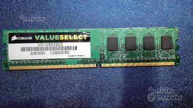Memoria RAM 1GB Corsair