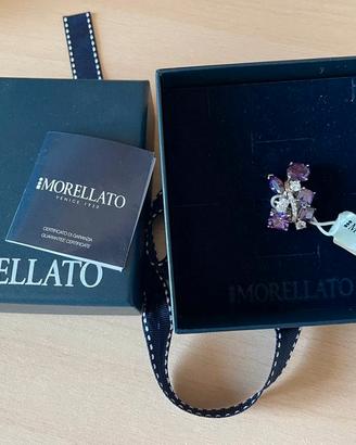 Anello Morellato Argento 925 con pietre viola