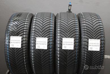 4 Pneumatici 215/55 R18 Michelin Cross Climate 2