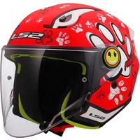 CASCO BIMBO LS2 OF622 TG M 49/50 CM FUNNY 2 PAWS R