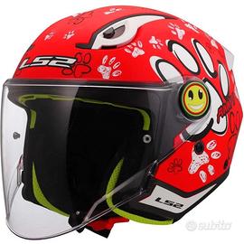 CASCO BIMBO LS2 OF622 TG M 49/50 CM FUNNY 2 PAWS R