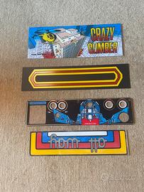 Vetro+ plexiglass,lamierato x videogiochi  vintage