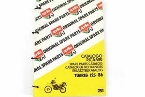 Catalogo ricambi Aprilia Tuareg 125 del 86