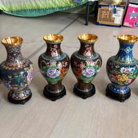Vasi cinesi originali in cloisonne