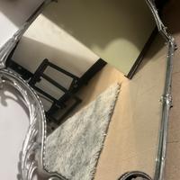 Specchio stile barocco in ottone