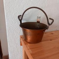 Paiolo antico in rame 