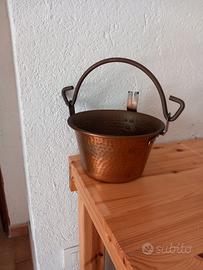 Paiolo antico in rame 