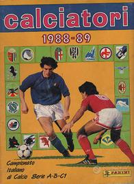 ALBUM FIGURINE CALCIATORI 1988/1989 COMPLETO