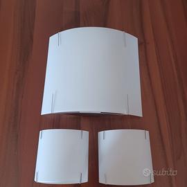Plafoniera completa di applique