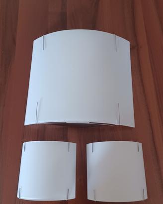 Plafoniera completa di applique
