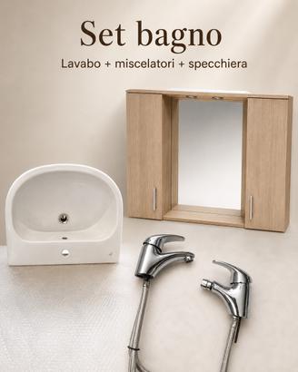 Set bagno Ideal Standard Paffoni specchiera