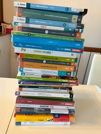 Lotto libri di testo e antologie scolastiche