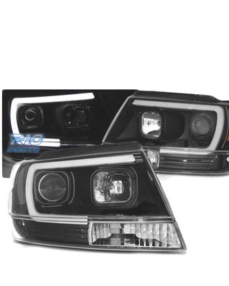 FARI JEEP GRAND CHEROKEE 99-05 TUBE LIGHT NERI