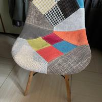 Set sedie patchwork