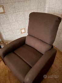 Poltrona relax elettrica alzapersona