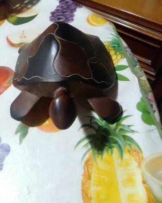 tartaruga in legno