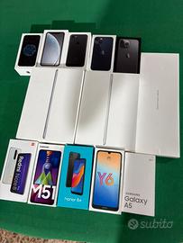 Scatole vuote originali smartphone