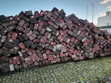 traversine ferroviarie di recupero 12x22x180 cm