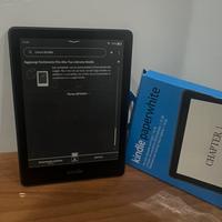 Kindle paperwhite - 16gb ancora in garanzia