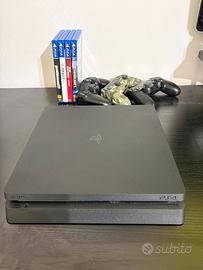 PS4+4 GIOCHI+3 CONTROLLER