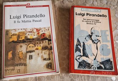 LUIGI PIRANDELLO 2 LIBRI