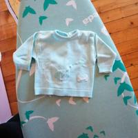 Maglioncino in cotone new born