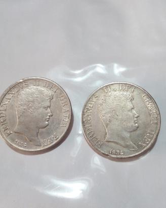 2 Ferdinando II 120 g. 1834 