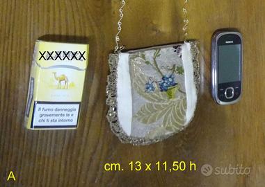 Borsette tessuto antico