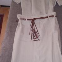 gonna e camicia in lino