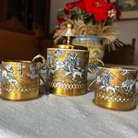 Contenitore e set di 6 tazzine