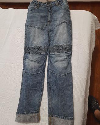 Jeans Spidi da moto con protezioni ginocchia-anca