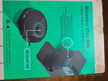 ROOMBA PLUS 406 COMBO +AUTOWASH DOCK
