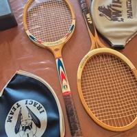 racchette Suprema MaXima e VIP Panatta anni 80