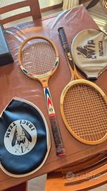 racchette Suprema MaXima e VIP Panatta anni 80
